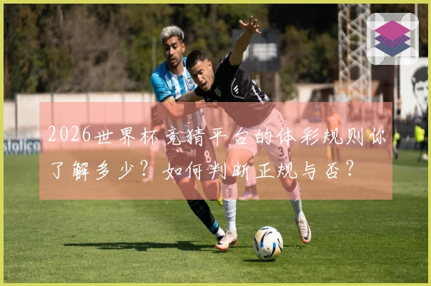 2026世界杯竞猜平台的体彩规则你了解多少?如何判断正规与否?