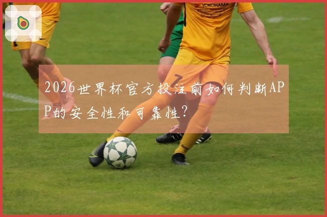 2026世界杯官方投注前如何判断APP的安全性和可靠性？