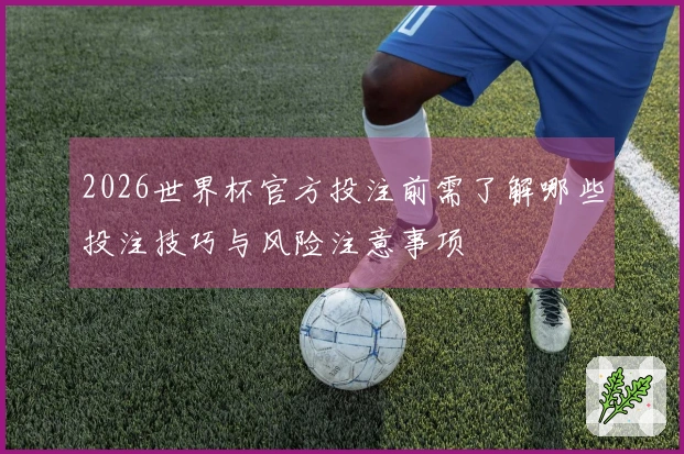 2026世界杯官方投注前需了解哪些投注技巧与风险注意事项
